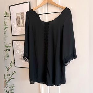 ASTR, tunic dress, size M, black